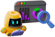 Diverse team of professionals smiling due to business growth